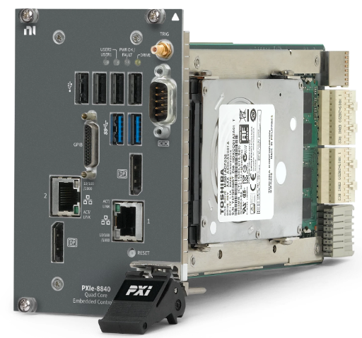 NI Four core processor PXIE-8840QC PXI Controller module