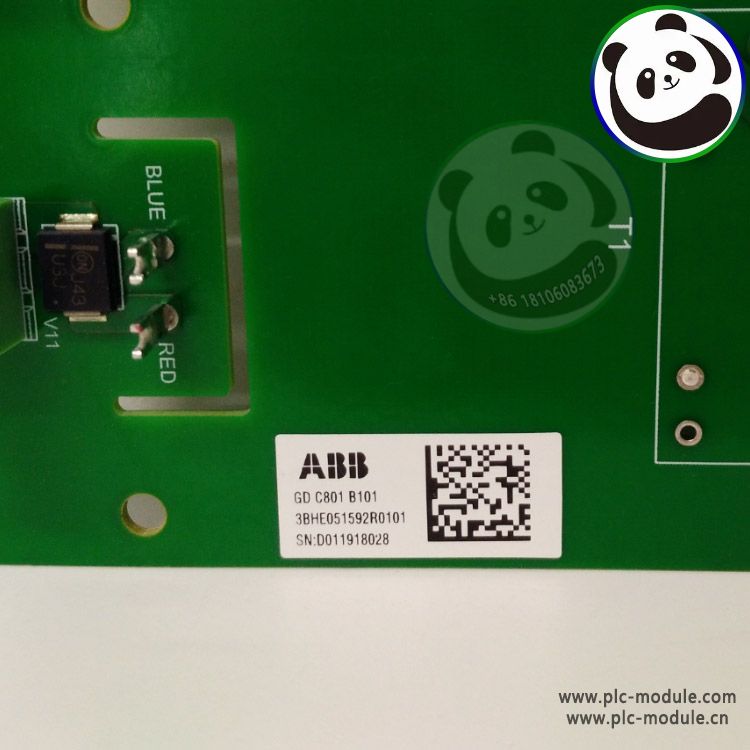 ABB GDC801B101 | 3BHE051592R0101 | GD C801 B101 | circuit bo