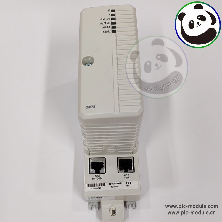 ABB CI873K01 3BSE058899R1 AC800M Modbus TCP Interface Module