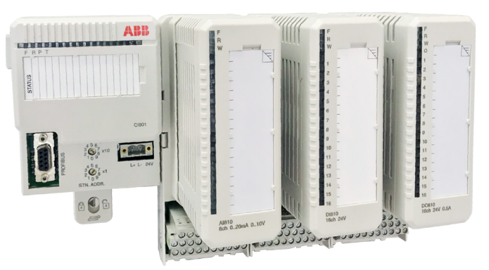 ABB S800 I/O System of all modules