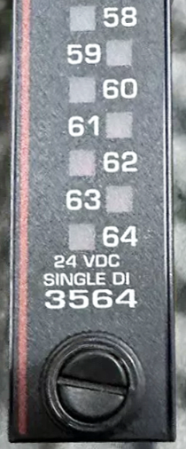 24VDC SINGLE DI 3564