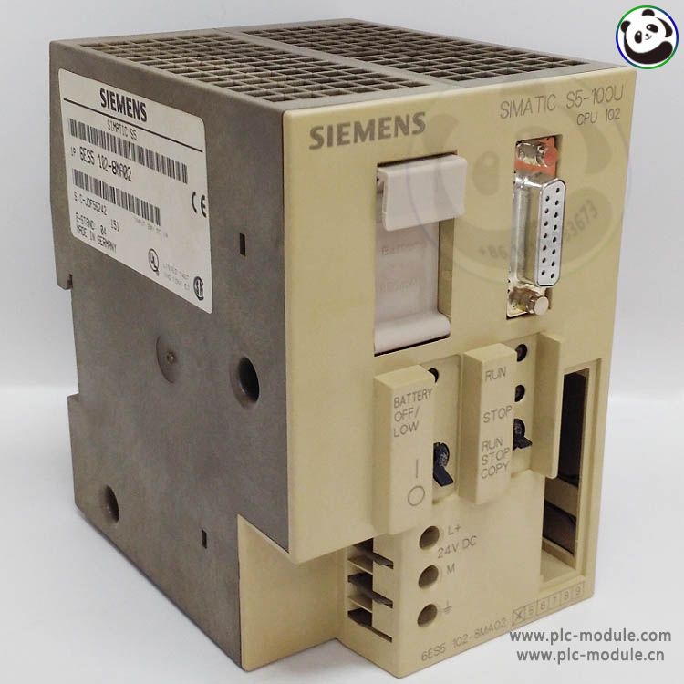 SIEMENS 6ES5 102-8MA02 SIMATIC S5-100U C