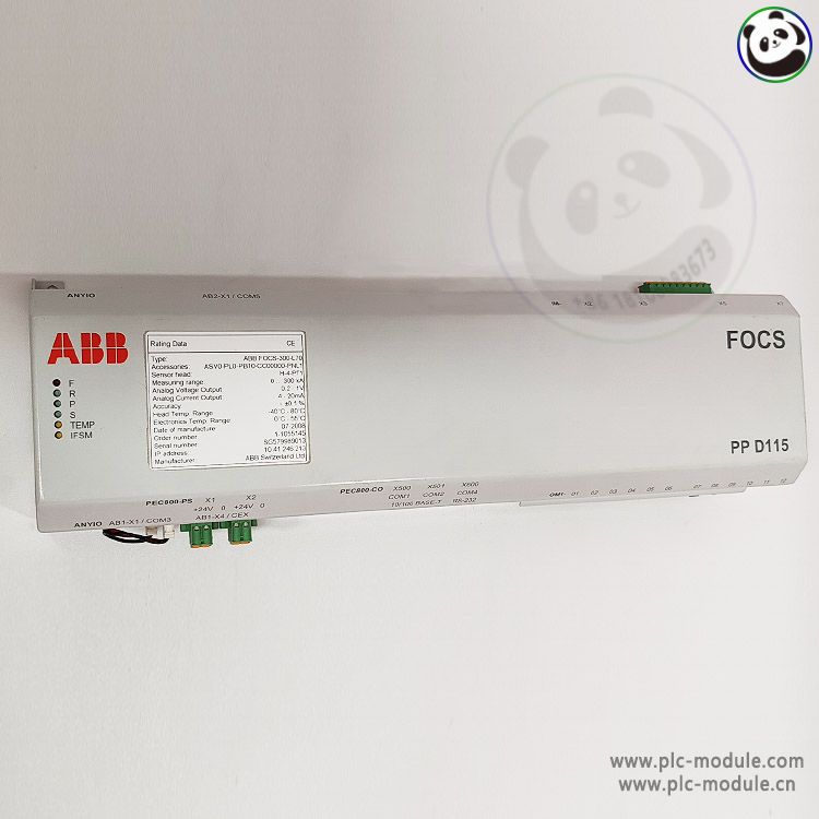 ABB 3BHE017628R0002 PPD115A02 FOCS Commu